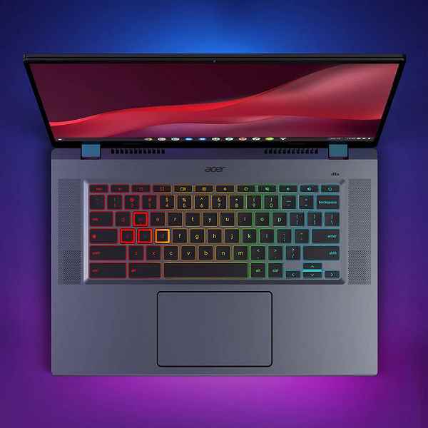 Windows veya ayrı bir grafik kartı olmayan 1.000 €'luk bir oyun dizüstü bilgisayarı.  Acer Chromebook 516 GE tanıtıldı
