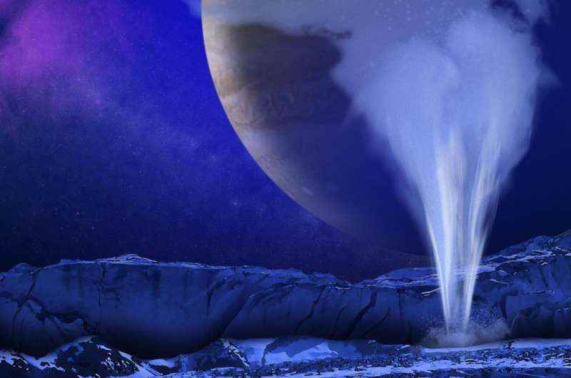 Çalışma, Europa'nın buzlu kabuğundaki sığ göllerin patlayabileceğini gösteriyor