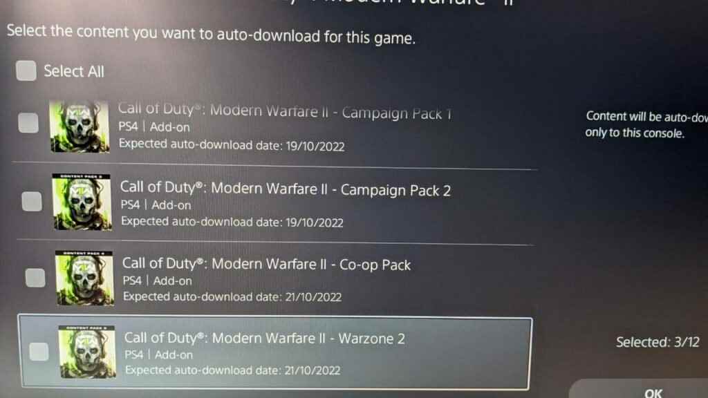 PS4'teki Warzone 2, tüm Modern Warfare'in başlatılmasını gerektirecek. 