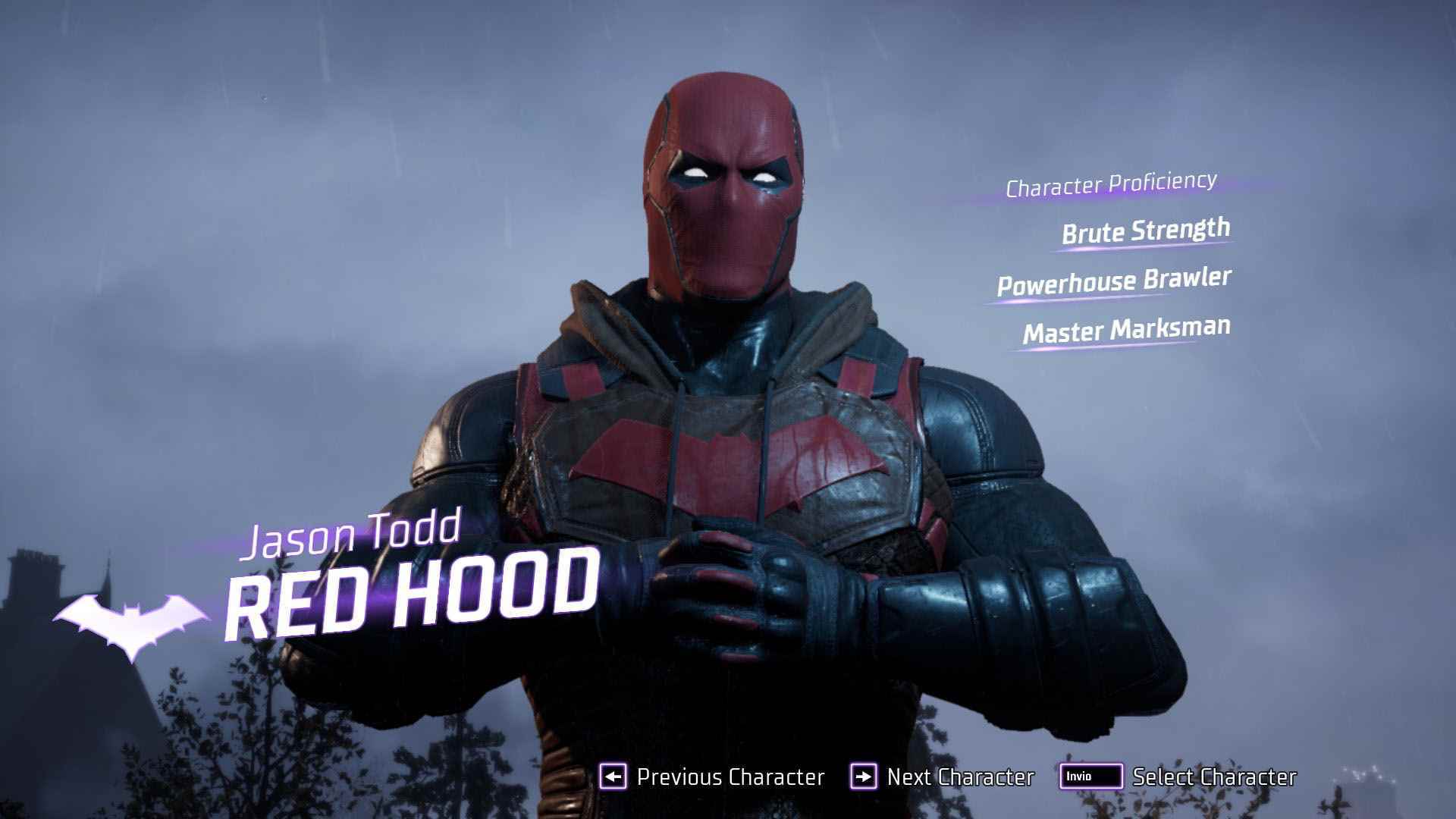 Red Hood, Gotham Knights'ın karakterlerinden biridir.