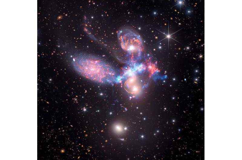 Chandra'nın JWST ile birleştirilmiş X-ışını vizyonu, evren hakkında daha da fazla ayrıntı ortaya koyuyor