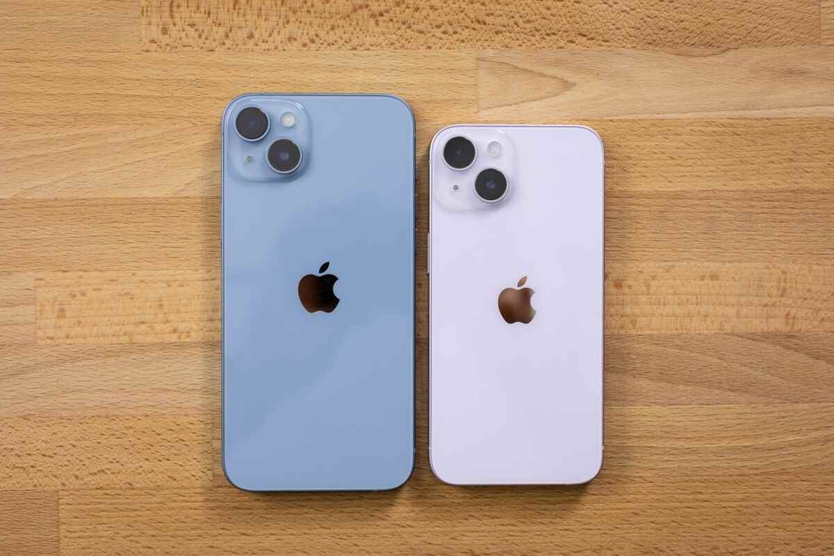 iPhone 14 ve 14 Plus (burada resmedilmiştir) hala Pro kardeşleri kadar popüler değil.  - Yeni rapor ipuçları Apple'ın iPhone 15 ve 15 Pro modelleri arasında 'daha fazla farklılaşma'