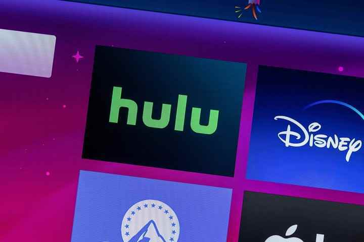 Roku akıllı TV'deki Hulu uygulaması.