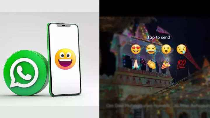 Bir emoji ile WhatsApp durumuna nasıl tepki verilir?