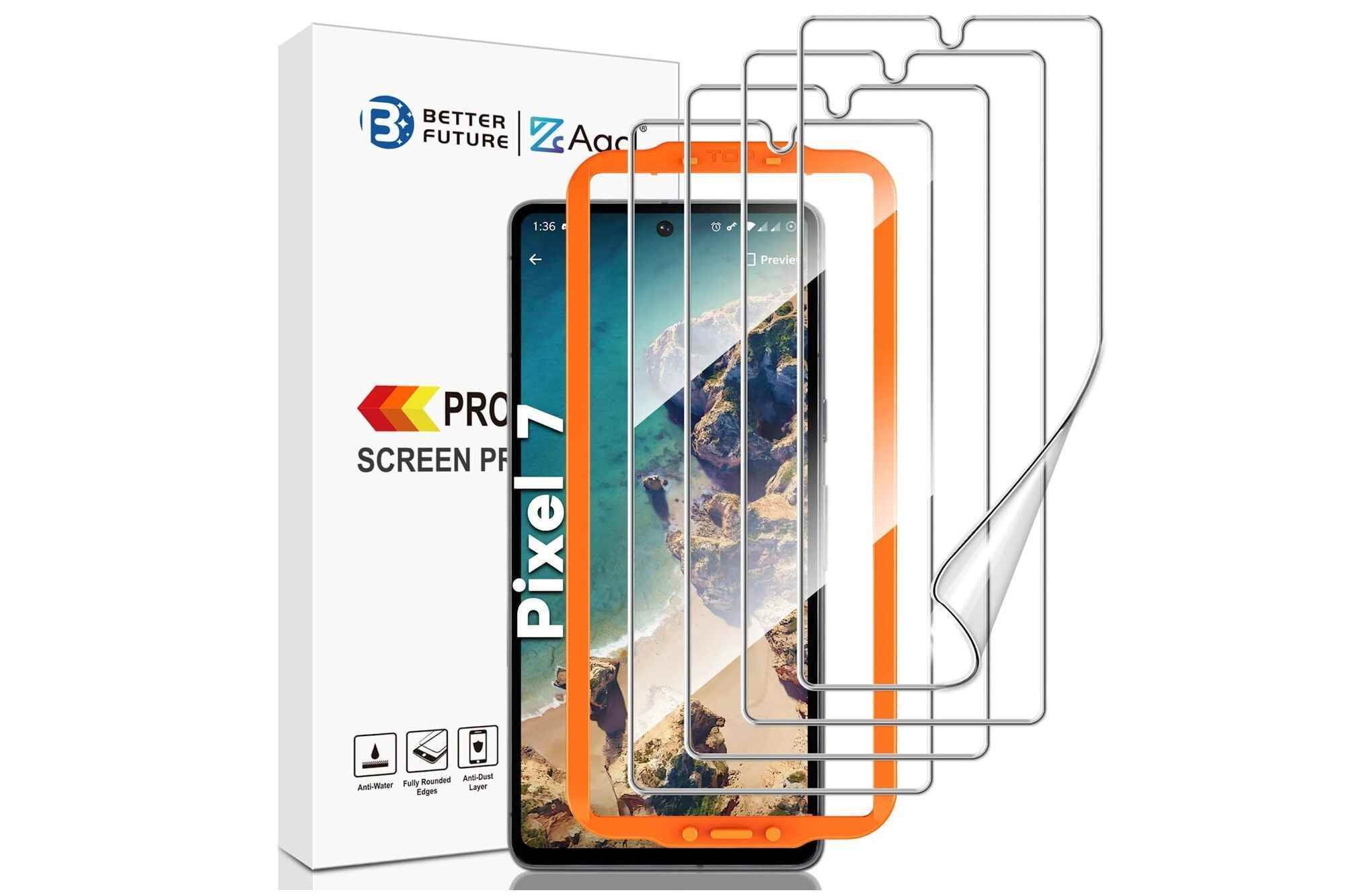 AACL Pixel 7 Serisi Hibrit Film Ekran Koruyucu - Bulabileceğiniz en iyi Pixel 7 serisi ekran koruyucular
