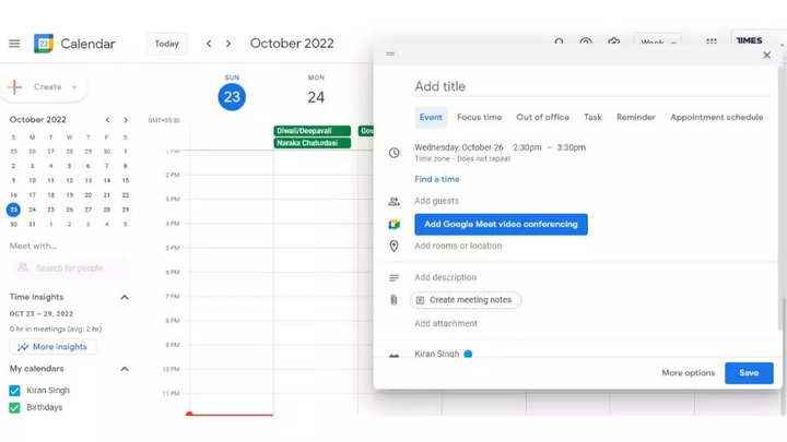 Google Takvim ve Meet kullanarak paylaşılan toplantı notları nasıl oluşturulur?