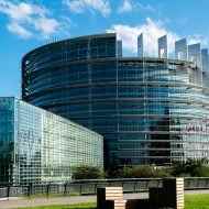 Avrupa Parlamentosu Strasbourg'da.
