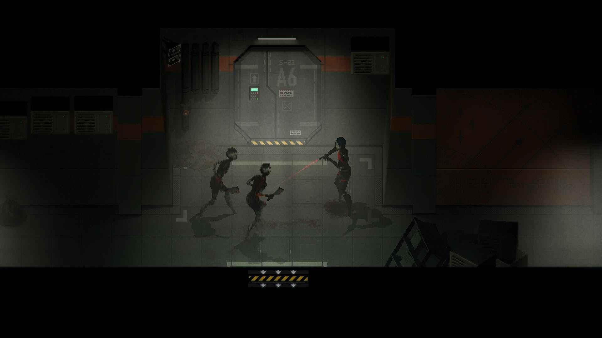 Korku oyunu Signalis'in bir ekran görüntüsü.