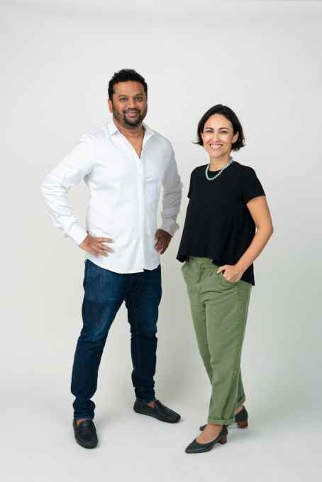 Square Peg Capital ortakları Tushar Roy ve Piruze Sanbuncu