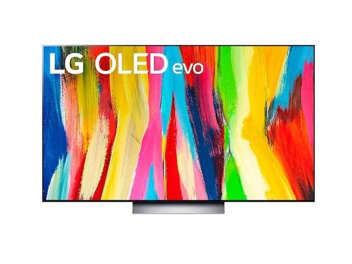 LG 55 inç C2 serisi OLED 4K UHD akıllı TV.