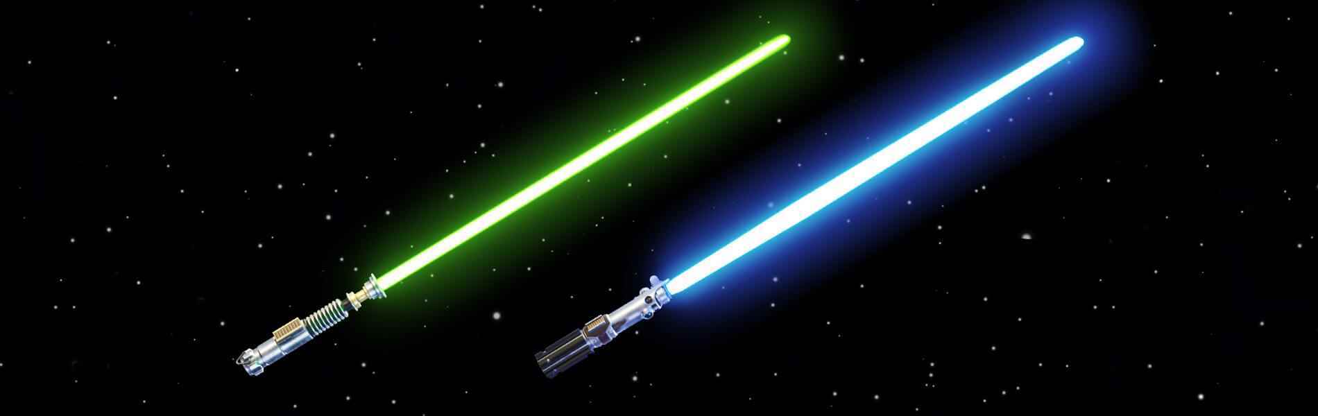 Fortnite Luke Skywalker'ın Işın Kılıçları