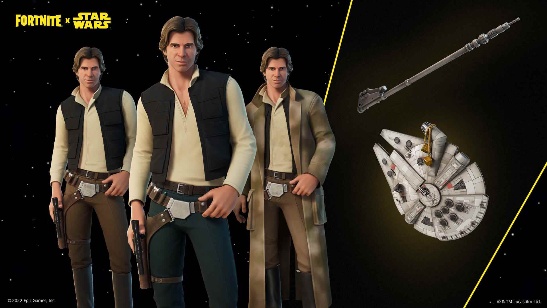 Fortnite Han Solo Orijinal Üçleme Öğeleri
