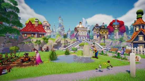 Animal Crossing: Disney Dreamlight Valley kasabasını restore etme gibi oyunlar
