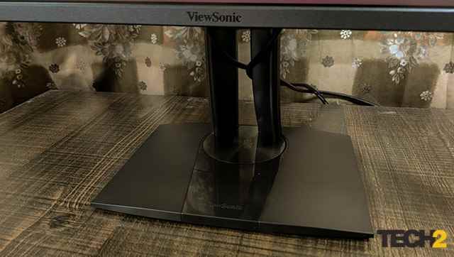 ViewSonic VP2756-4K UHD ColourPro İnceleme Taban Standı