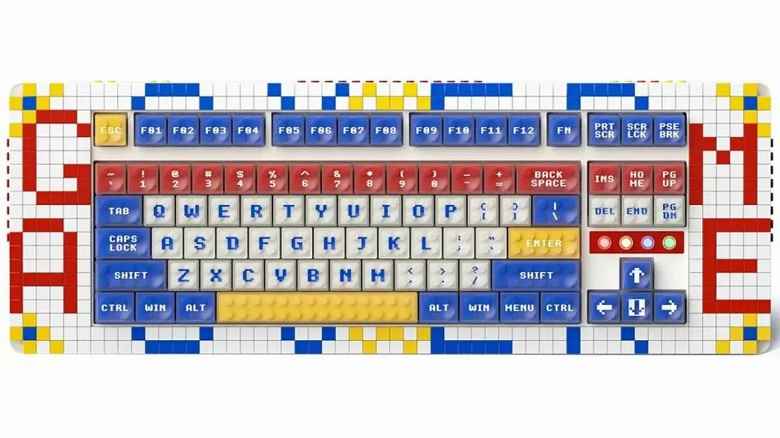 Bloklarla oynayalım: Kickstarter, Lego yapımcılarıyla uyumlu bir mekanik klavye için para topluyor
