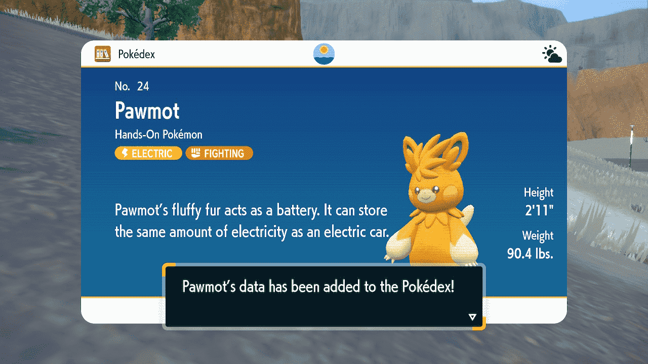 Pawmot hem Elektrik hem de Dövüş tipidir.