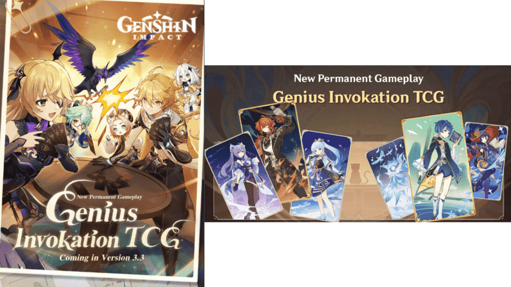Genius Invokation TCG - Genshin Etki Kart Oyunu