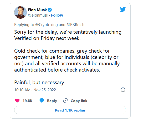 Daha fazla işarete ihtiyacınız var - Elon Musk, altın da dahil olmak üzere Twitter için aynı anda üç şey duyurdu