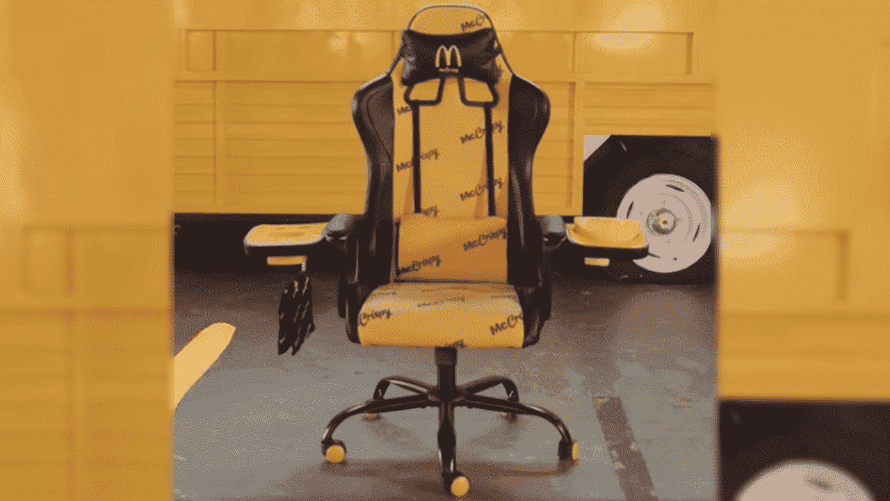 McDonalds McCrispy Oyuncu Koltuğu