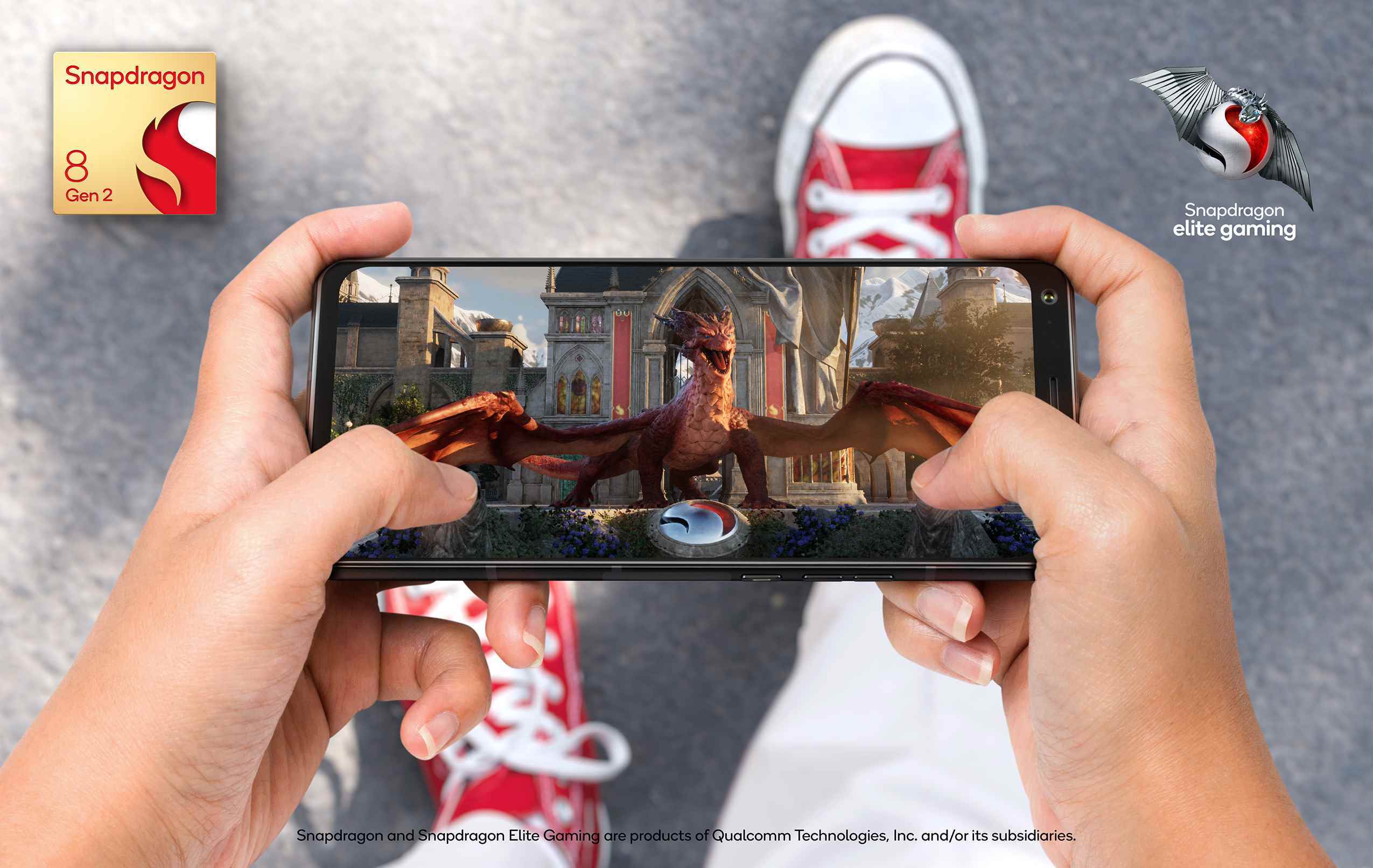 Qualcomm Snapdragon 8 Gen 2 oyun basın görseli