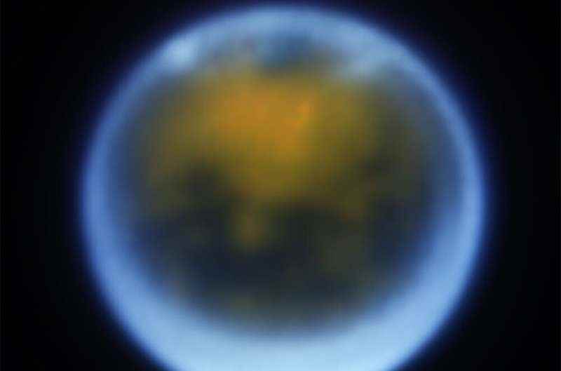 Webb ve Keck teleskopları, Satürn'ün uydusu Titan'daki bulutları izlemek için bir araya geldi