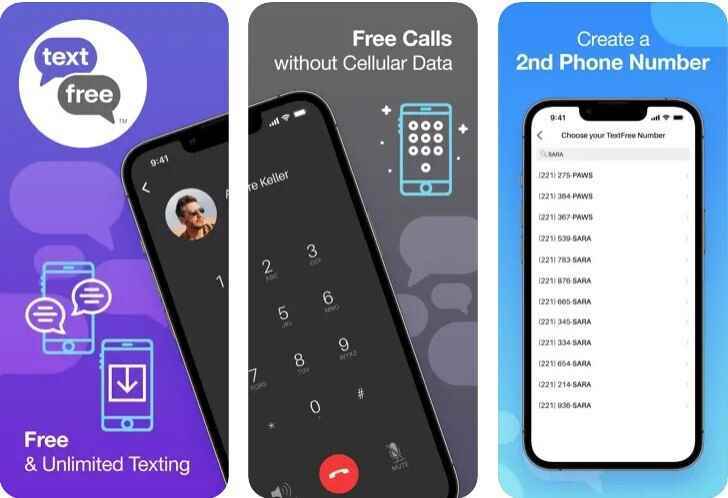 TextFree uygulaması - iOS ve Android'de ücretsiz ikinci bir telefon numarası için en iyi uygulamalar
