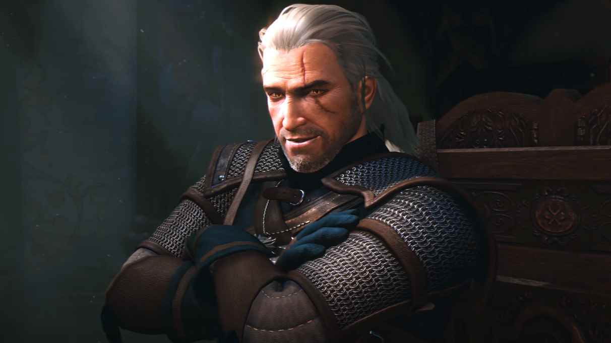 The Witcher'daki Geralt kollarını kavuşturuyor