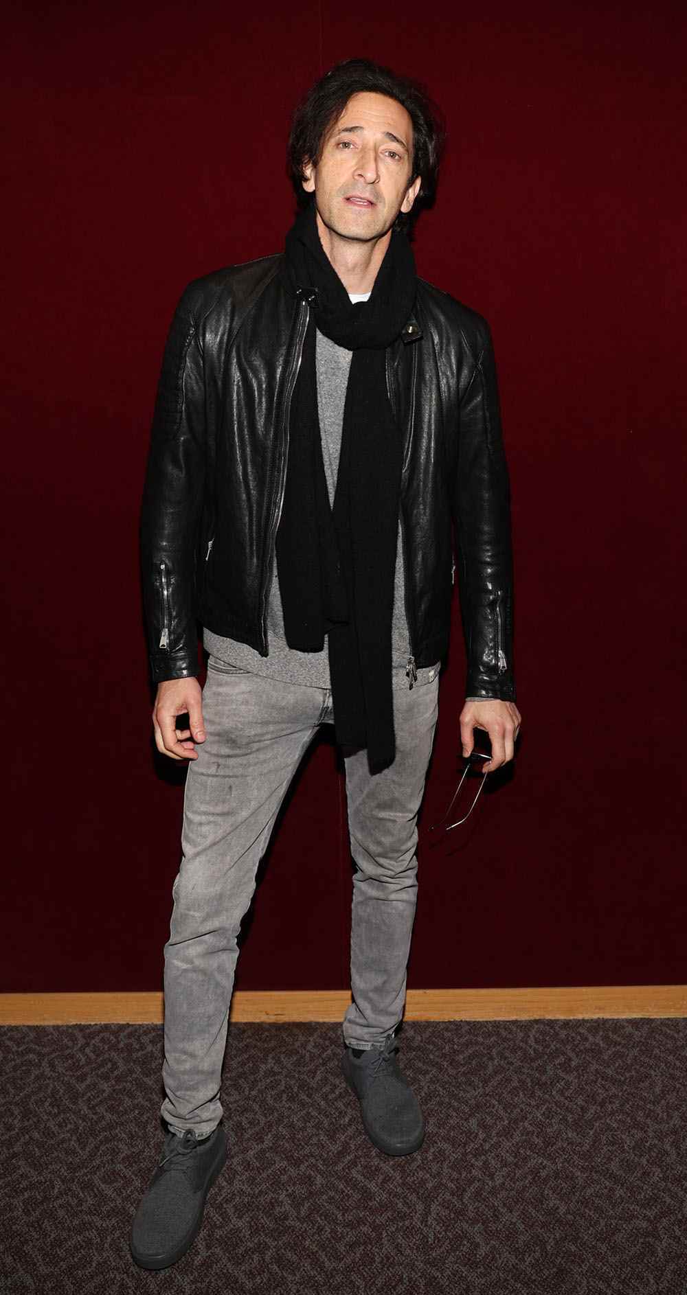 Adrien Brody, 11 Aralık 2022'de Los Angeles, California'da DGA Tiyatro Kompleksi'nde düzenlenen The Hollywood Reporter and Netflix Present: An Afternoon With Robert Downey Jr - Sponsored by FIJI Water'a katılıyor.