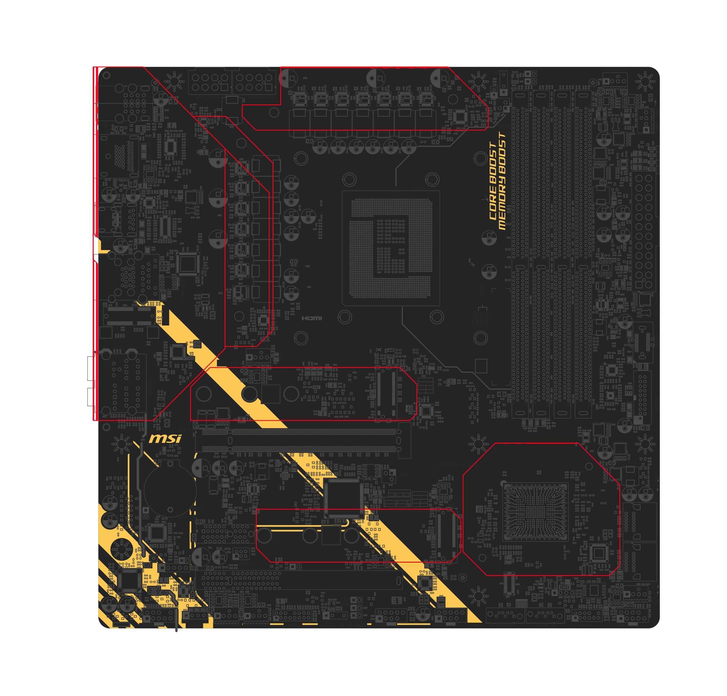 MSI'ın Intel B760 Anakartları PCB ve VRM Ayrıntıları Sızıntı: Tomahawk, Harç, ITX EDGE 3