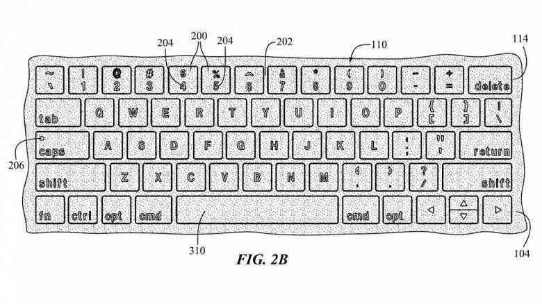 Apple, dinamik olarak değişen bir düzene sahip fiziksel bir klavye yapmak istiyor.  Şimdiye kadar sadece bir patent var