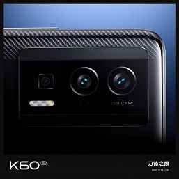 Black Feather ve Sunny Blue renklerinde Redmi K60 yeni görüntülerde gösteriliyor.  Tasarımda, Xiaomi 13 ile ortak bir yanı var.