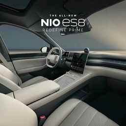 6 koltuk, 5,1 m uzunluk, 4,1 saniyede 100 km/s hızlanma ve tek şarjla 900 km.  Nio ES8 NT2 büyük crossover tanıtıldı