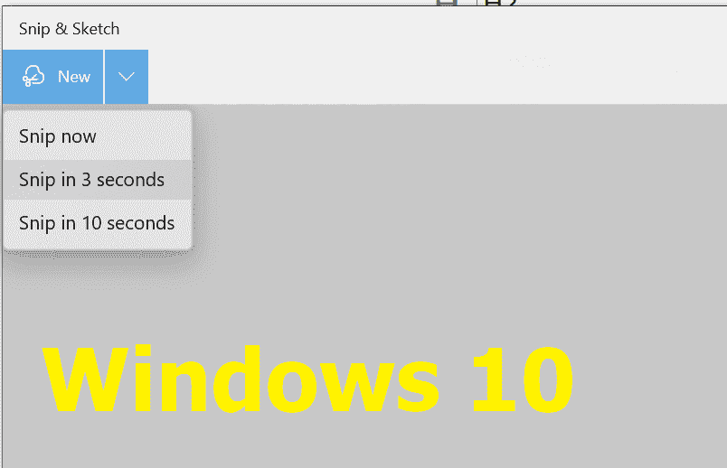 Ekran Alıntısı ve Çizim Gecikmesi Windows 10
