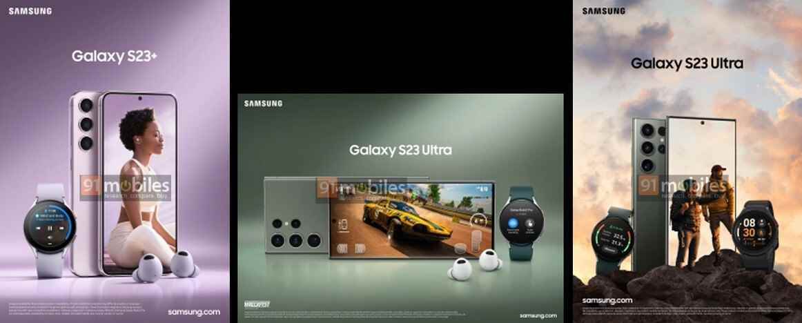 Galaxy 23 Ultra ve Galaxy S23+ tanıtım görselleri sızdırıldı - Galaxy S23 Ultra, Galaxy S23+ tanıtım görselleri sızdırıldı
