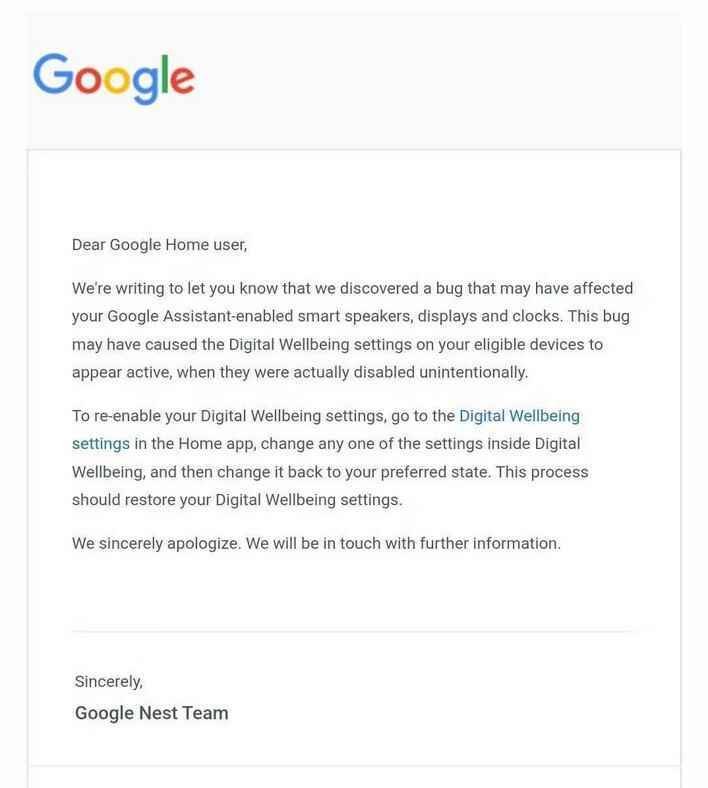 Google'ın ikinci e-postası, Google Asistan'da bulunan hata hakkında biraz daha ayrıntı ortaya koyuyor - Google, Asistan ve Ev kullanıcılarını kaosa neden olan bir hata konusunda uyarıyor