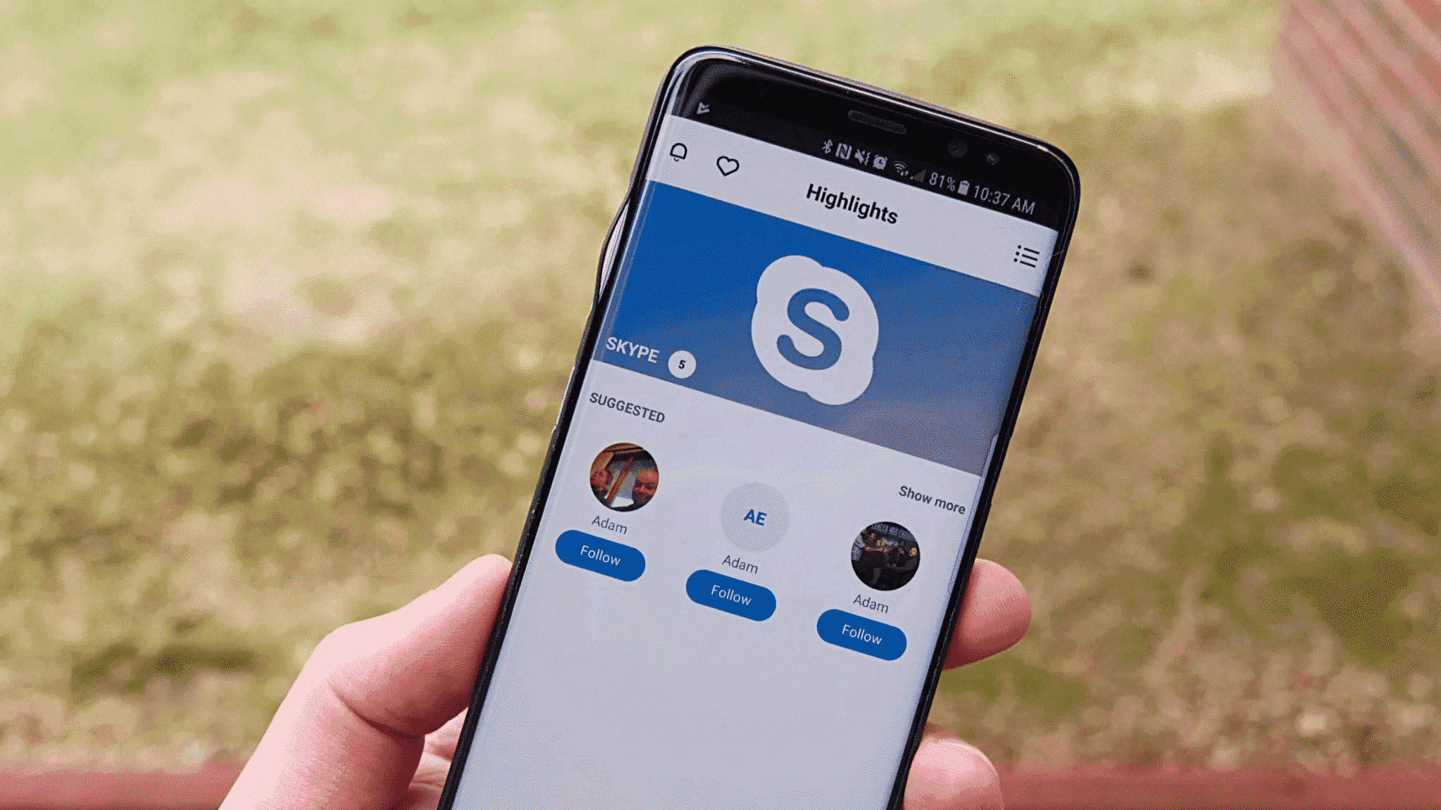Android'de Skype Insider Önizlemesi