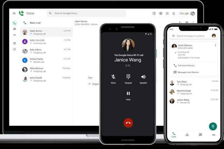 Google Voice uygulaması - iOS ve Android'de ücretsiz ikinci bir telefon numarası için en iyi uygulamalar