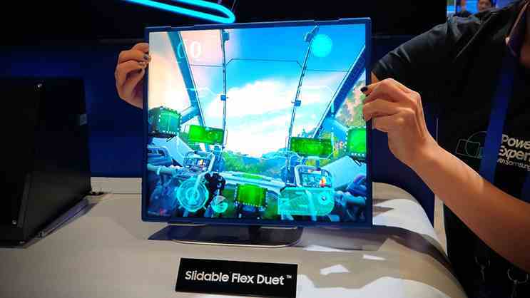 Samsung Flex Duet konsepti CES 2023'te düzenleniyor