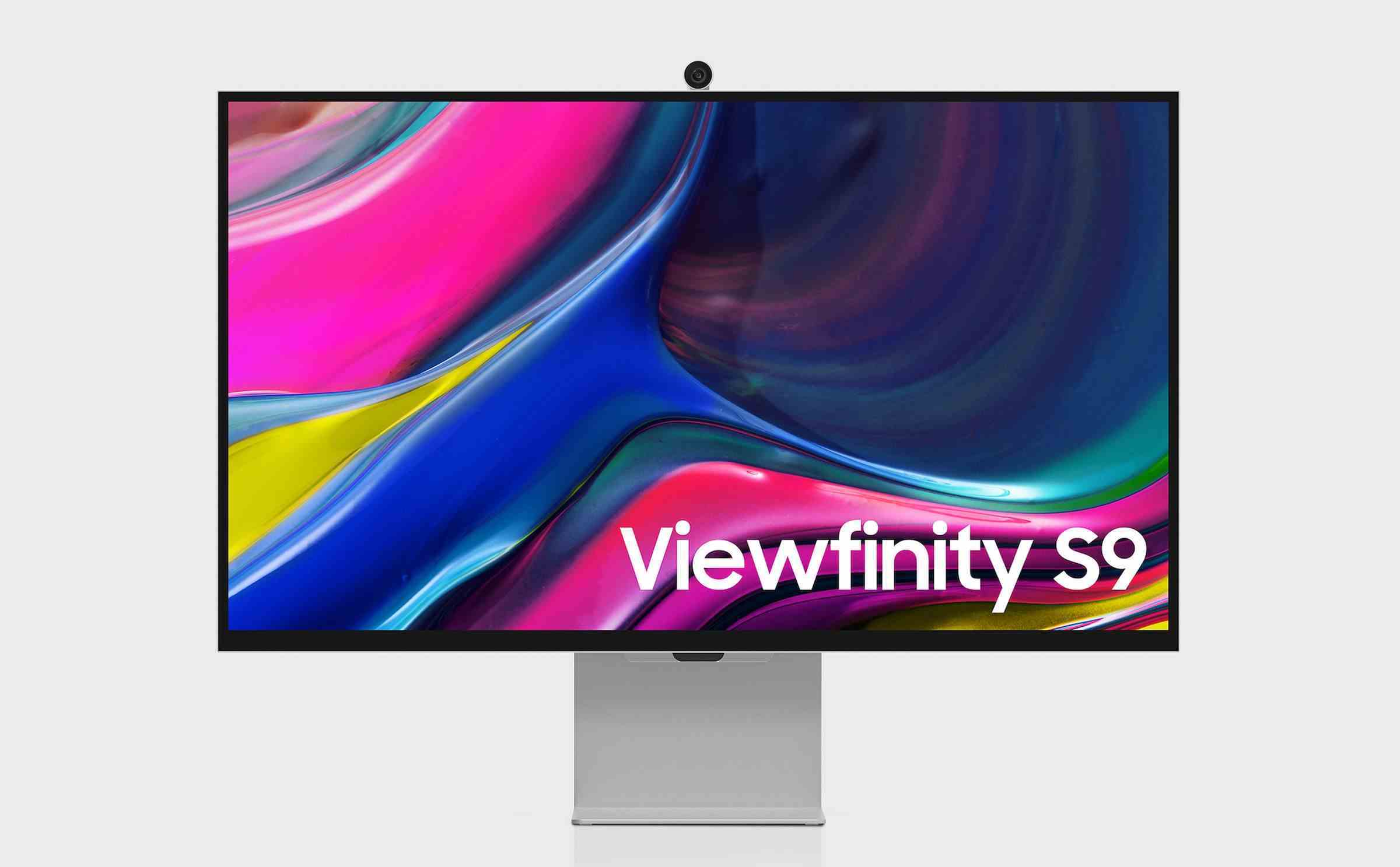 Samsung'un ViewFinity S9 monitörünün pazarlama görseli.