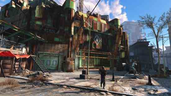 Fallout 5 çıkış tarihi: yalnız bir asker bir deponun dışında nöbet tutuyor