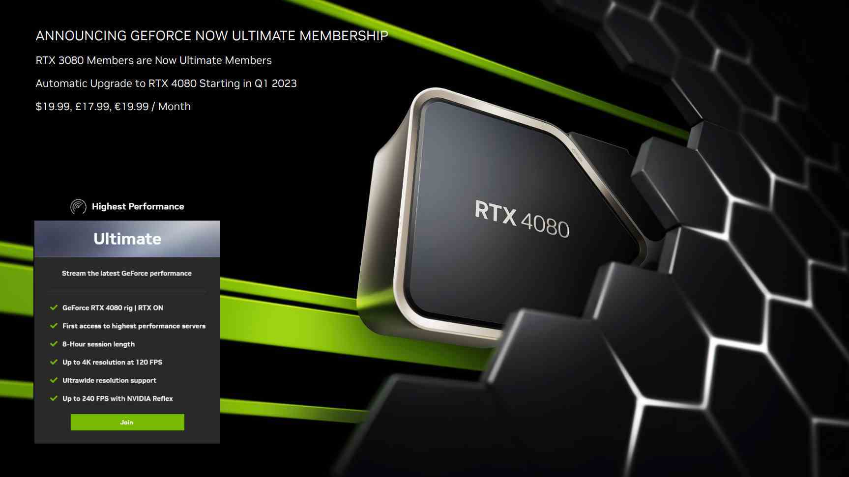 NVIDIA GeForce Now Ultimate üyeliği