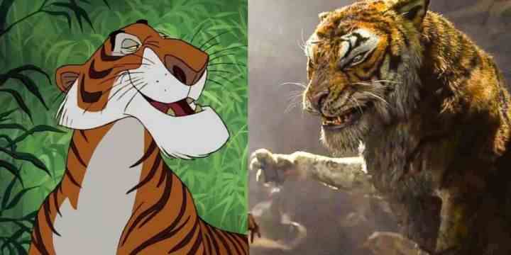 The Jungle Book'tan Shere Khan animasyonlu ve canlı aksiyon