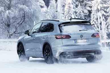 Volkswagen Touareg 2024 böyle görünüyor Kuzey Kutup Dairesi yakınlarındaki testlerde büyük bir geçit çekildi