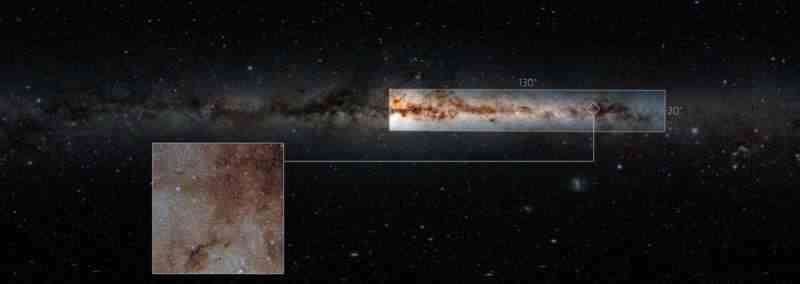 Samanyolu'nun devasa araştırmasında ortaya çıkan milyarlarca gök cismi