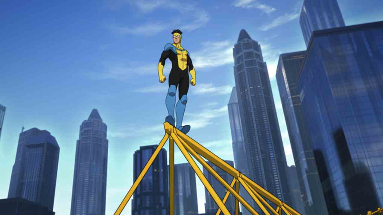 Mark Grayson, Invincible 1. sezonda bir vincin tepesinde duruyor