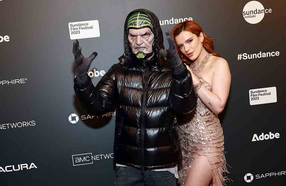 Film yapımcısı Eddie Alcazar ve Bella Thorne, 2023 Sundance Film Festivali'ne katıldı 