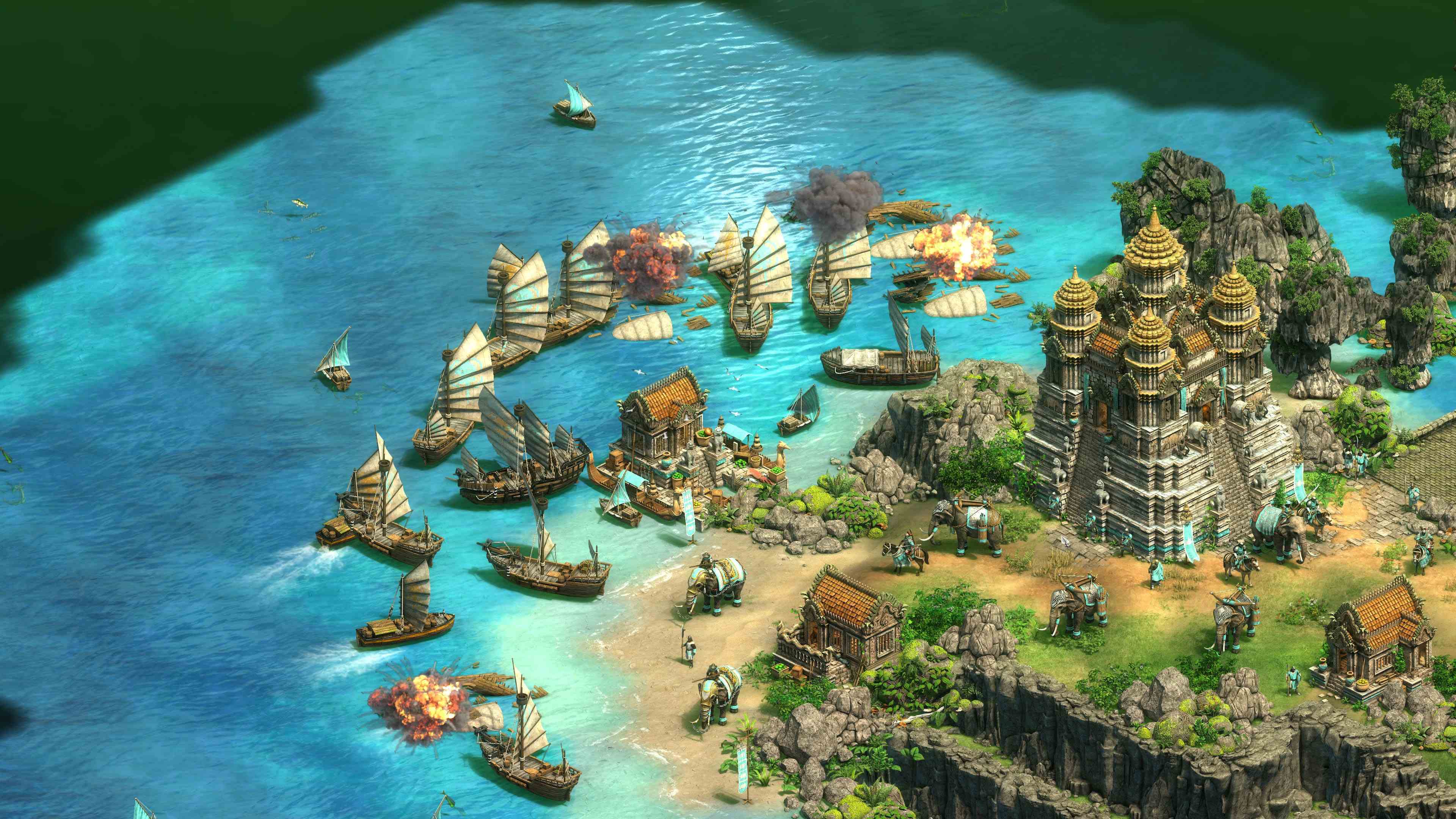 Age of Empires 2: Definitive Edition - deniz savaşı