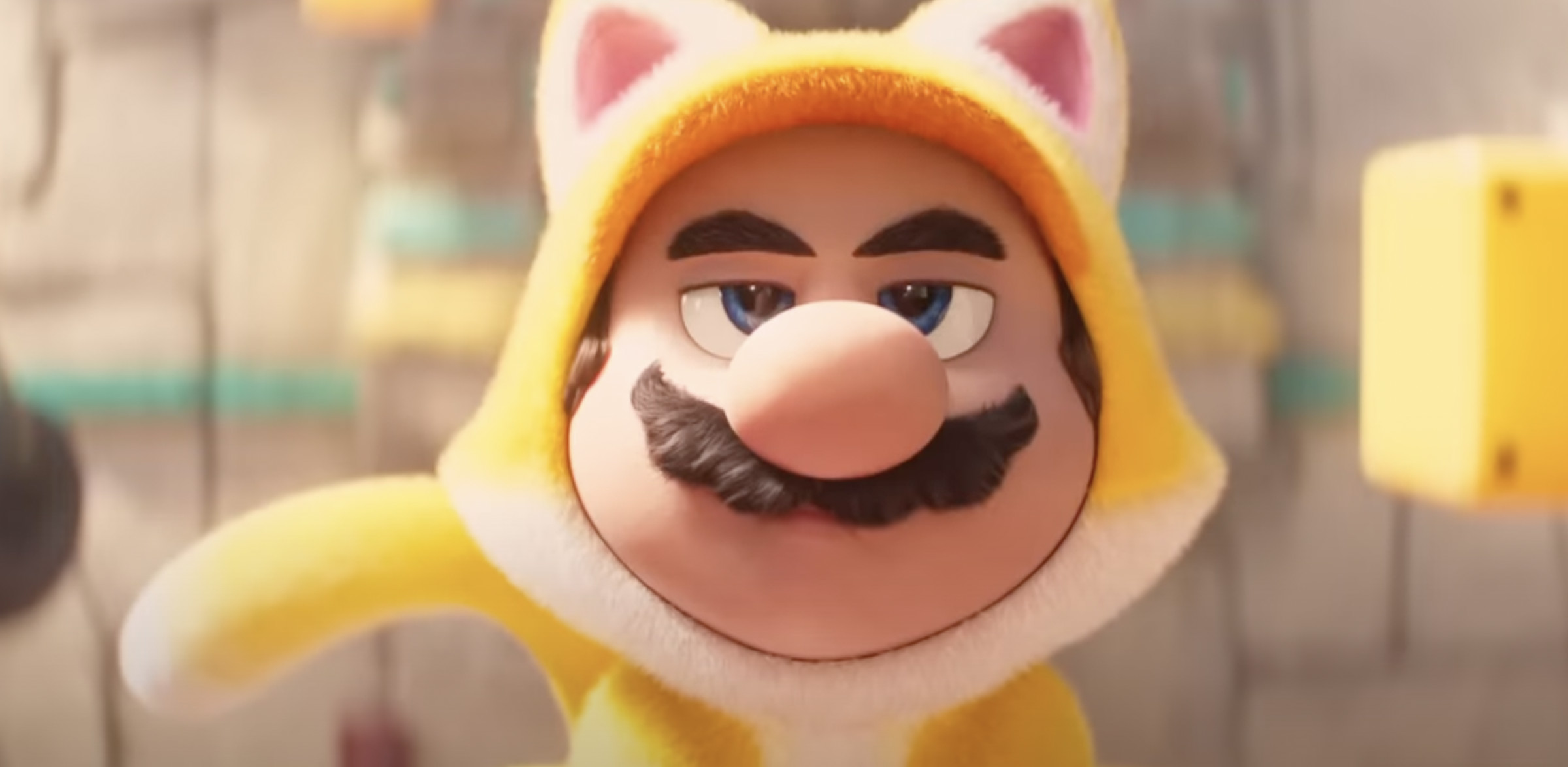 Super Mario Bros. Filminde Kedi Mario