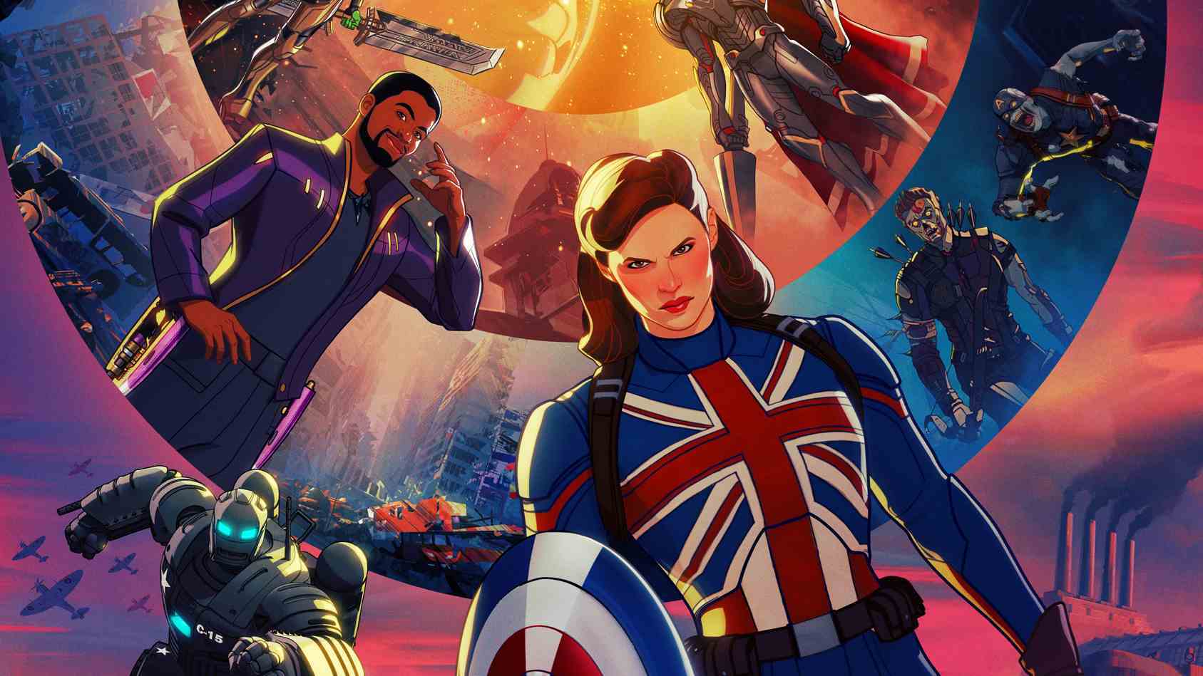 Marvel's What If... için bir tanıtım resmi?  Disney Plus'ta