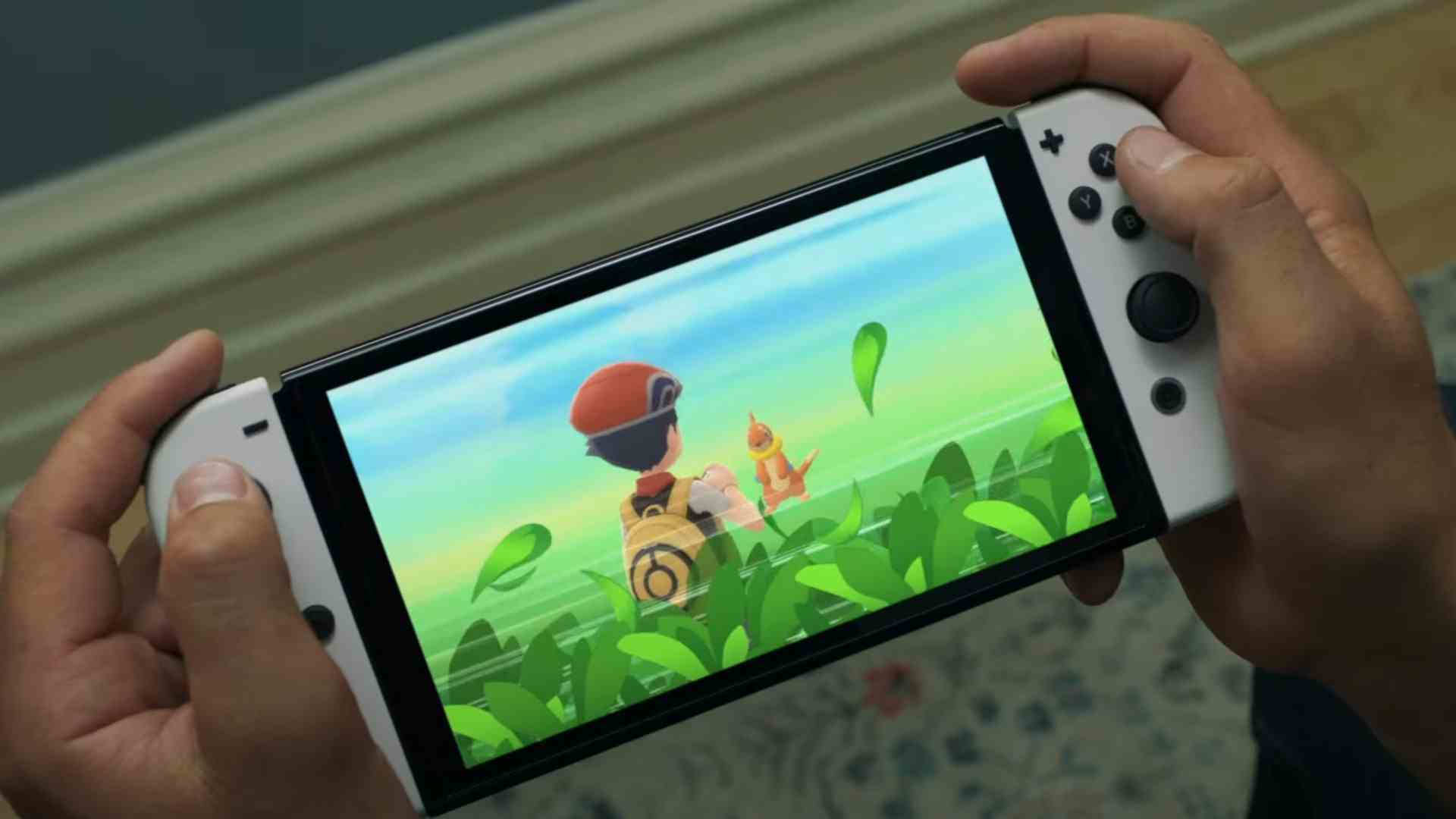 Nintendo Switch OLED'in basın görseli